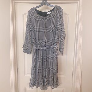 Calvin Klein women’s black & white dress